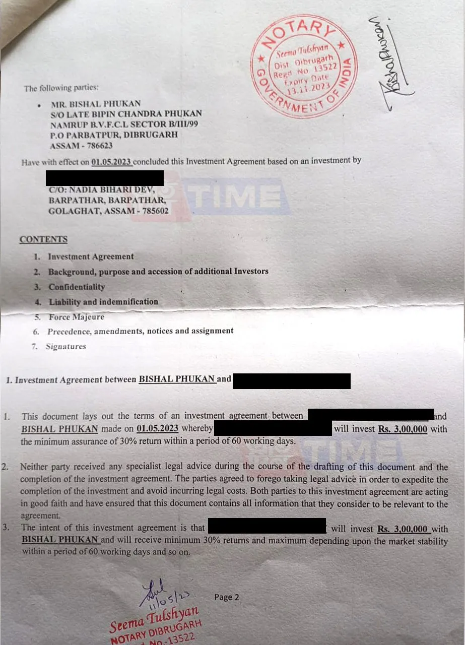 Notary Agreement P2  